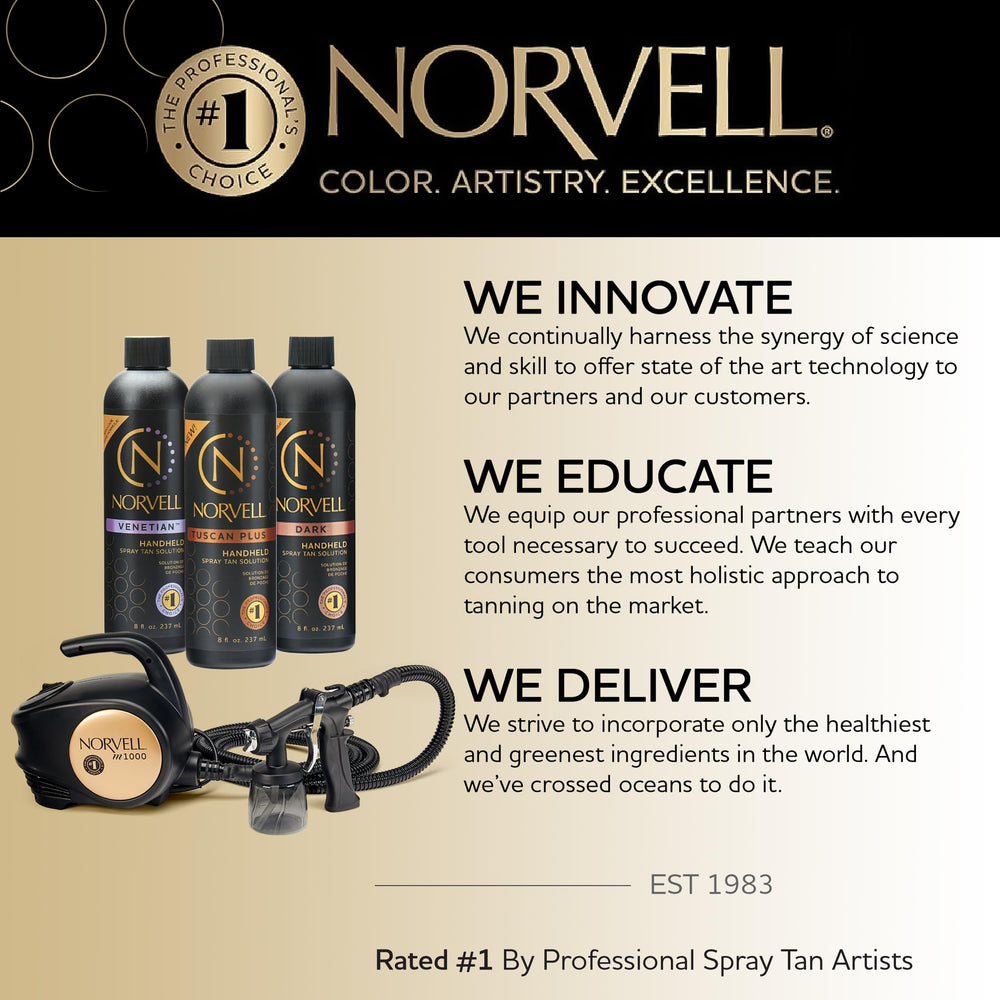 Norvell 10 ft quick-connect hose for easy setup