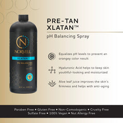 Norvell XLATAN bottle pour demonstrating easy mist delivery