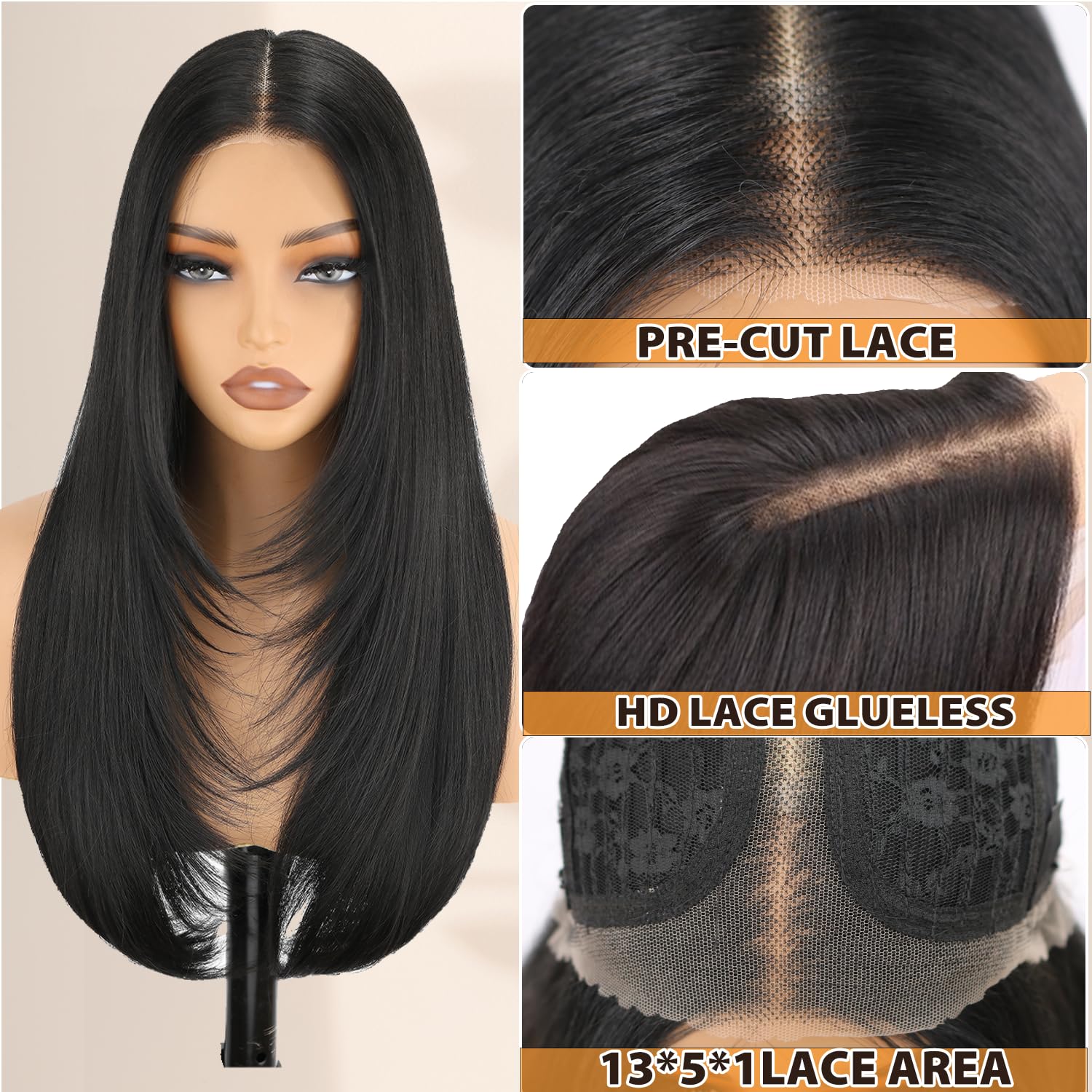 NOSTALGIA heat-resistant wig up to 180°C for versatile styling