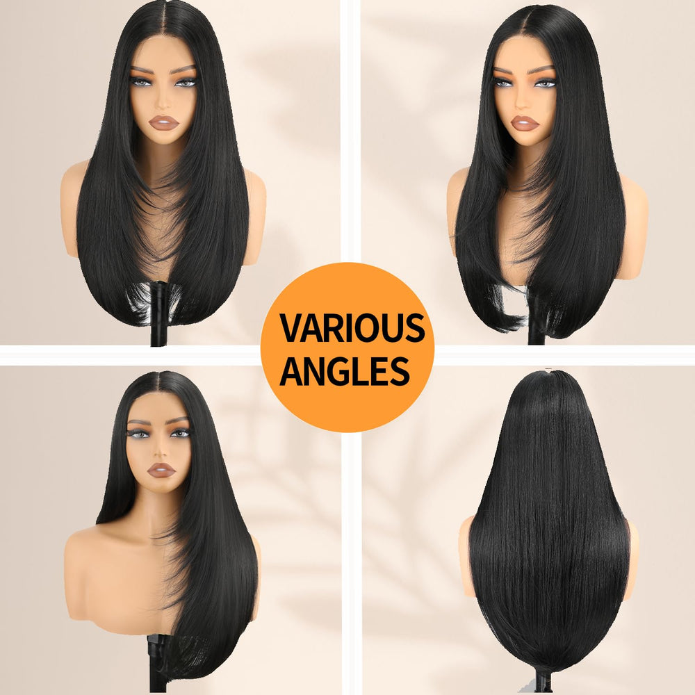 NOSTALGIA lace front area 13x5 closure for natural scalp look