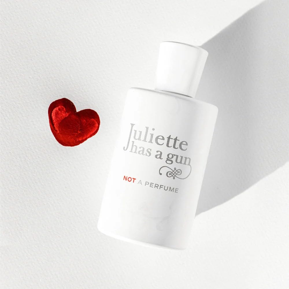 Not A Perfume minimalist bottle display emphasizes its molecular-inspired fragrance.