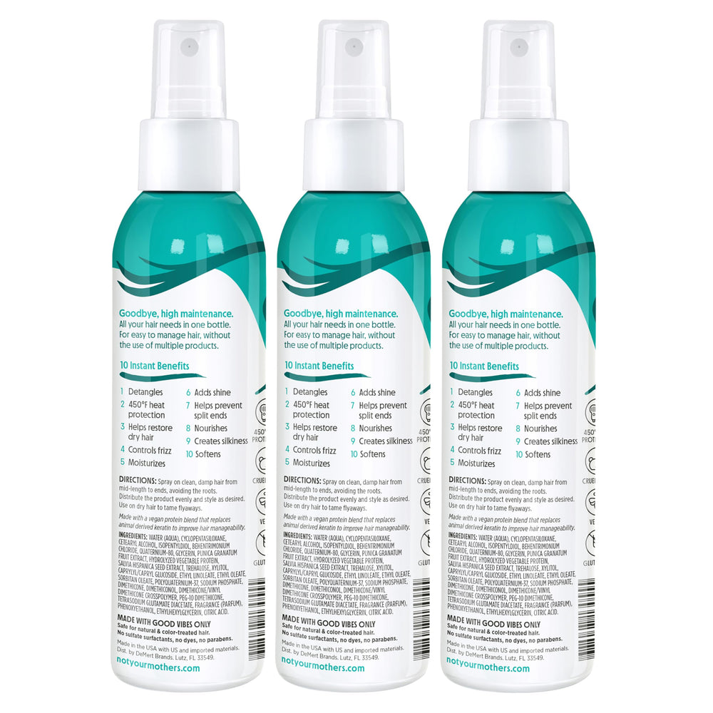Not Your Mother's All Eyes On Me vegan formula icon signaling clean beauty.