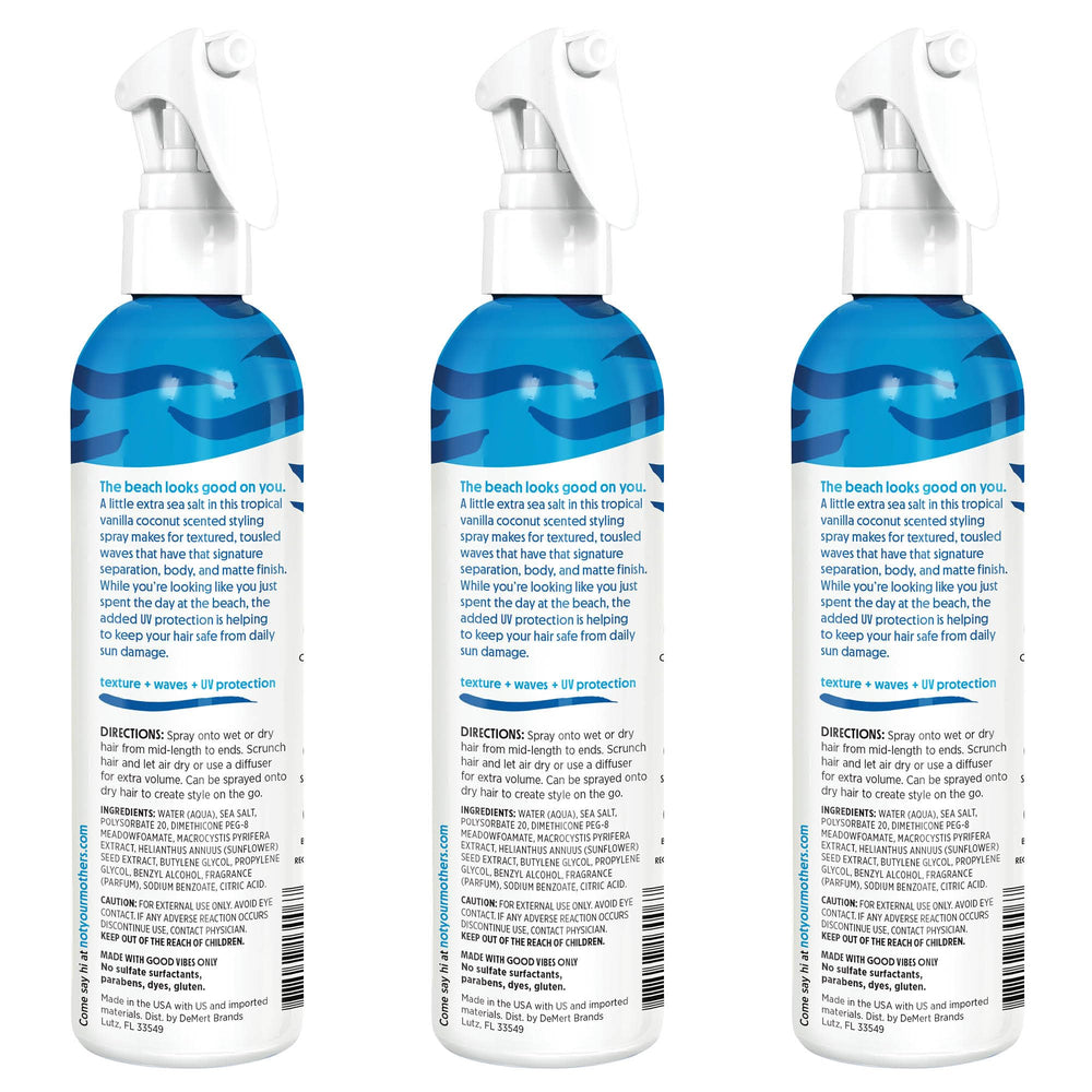 Not Your Mother's Beach Babe Sea Salt Spray 3-pack for value and consistency.