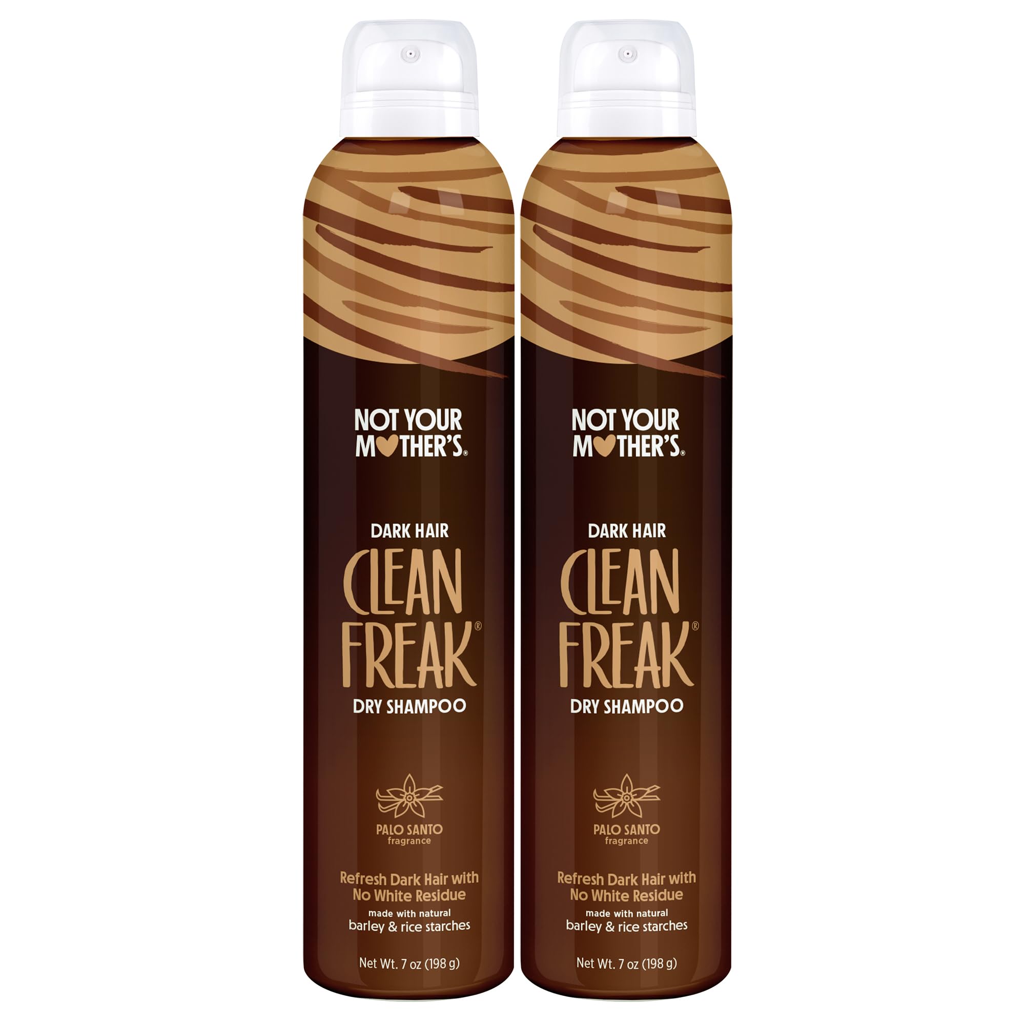 Not Your Mother's Clean Freak para cabello oscuro, rociado suave que absorbe grasa