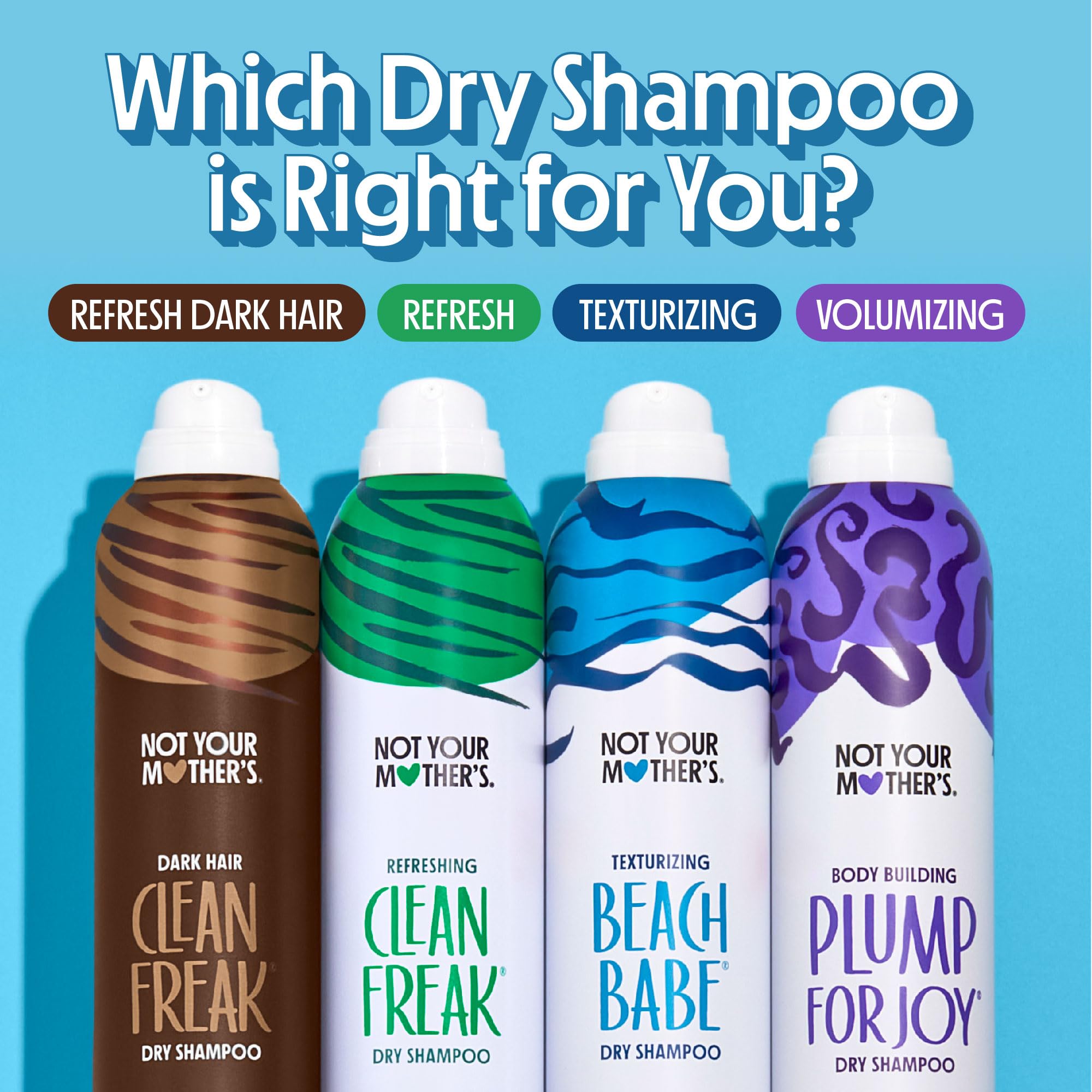 Not Your Mother's Clean Freak, resultado rápido y natural en cabello oscuro