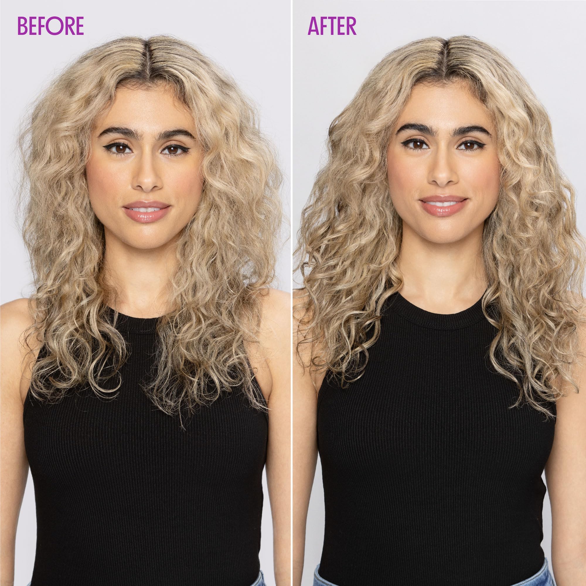 Not Your Mother's Curl Talk 3-pack display highlights all-in-one solution.
