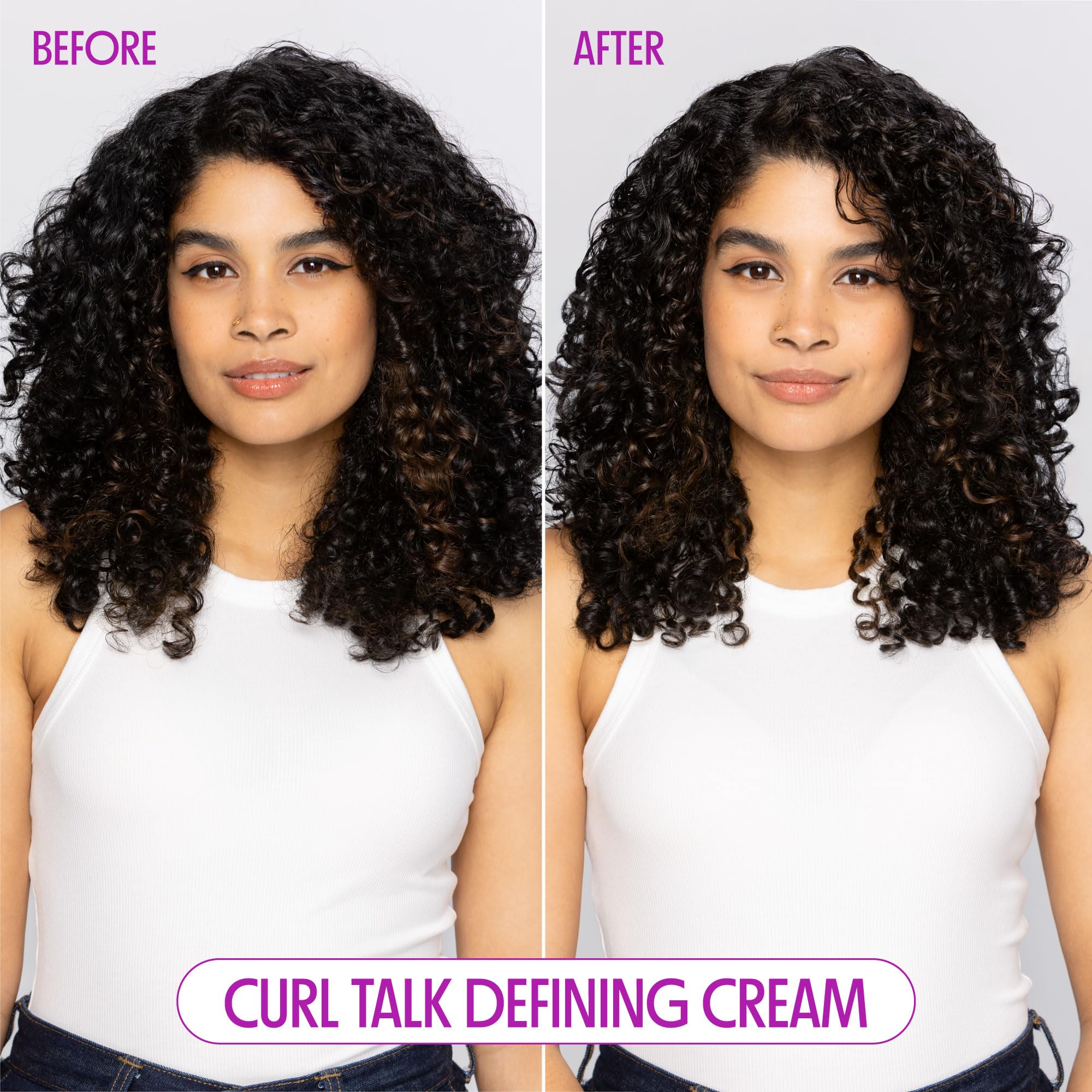 Not Your Mother's Curl Talk cream swatch shows moisture and sheen