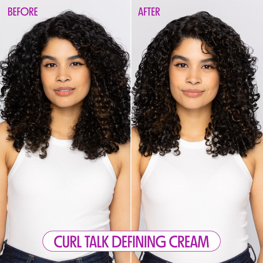 Not Your Mother's Curl Talk cream swatch shows moisture and sheen