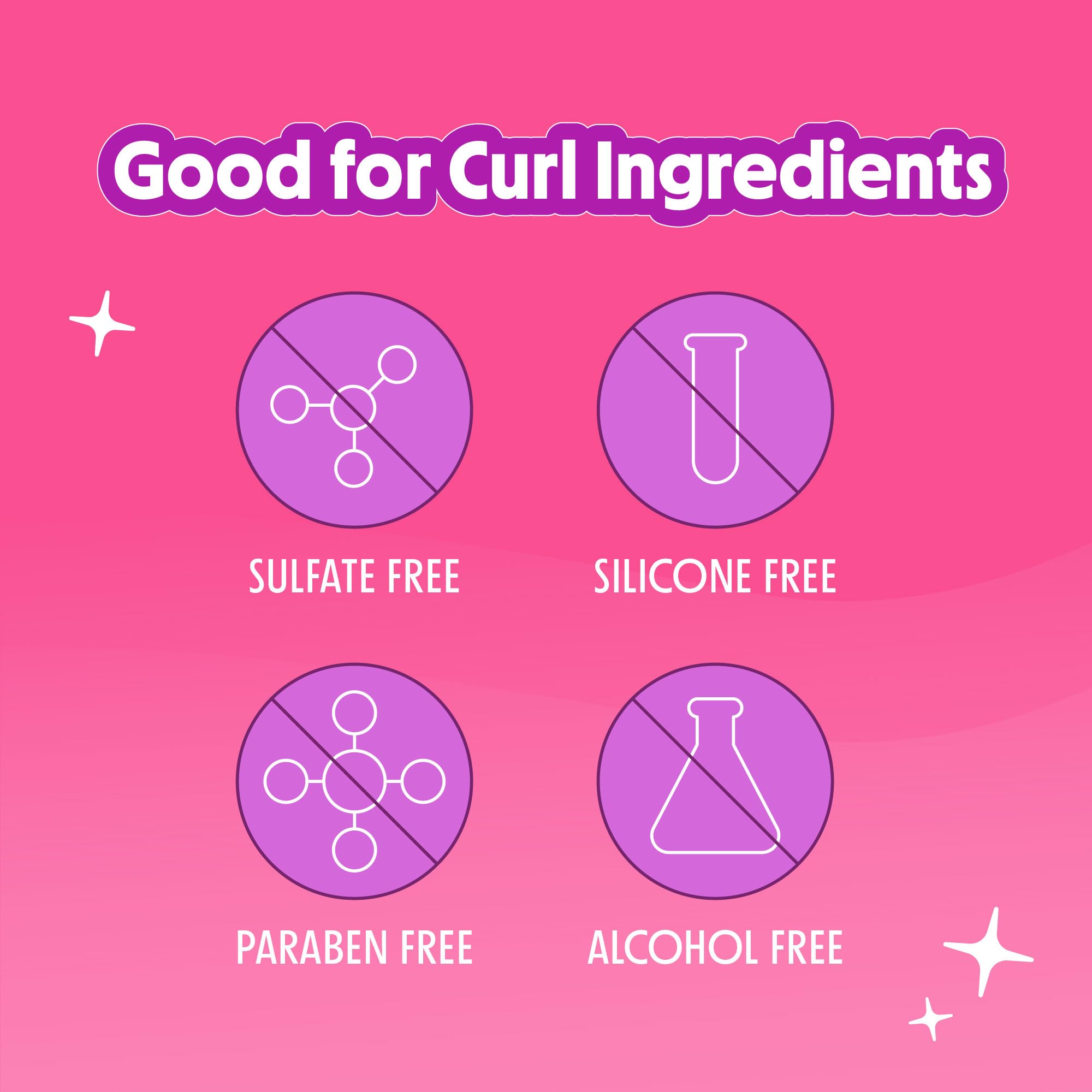 Not Your Mother's Curl Talk Frizz Control Gel applying for tame frizz and shine