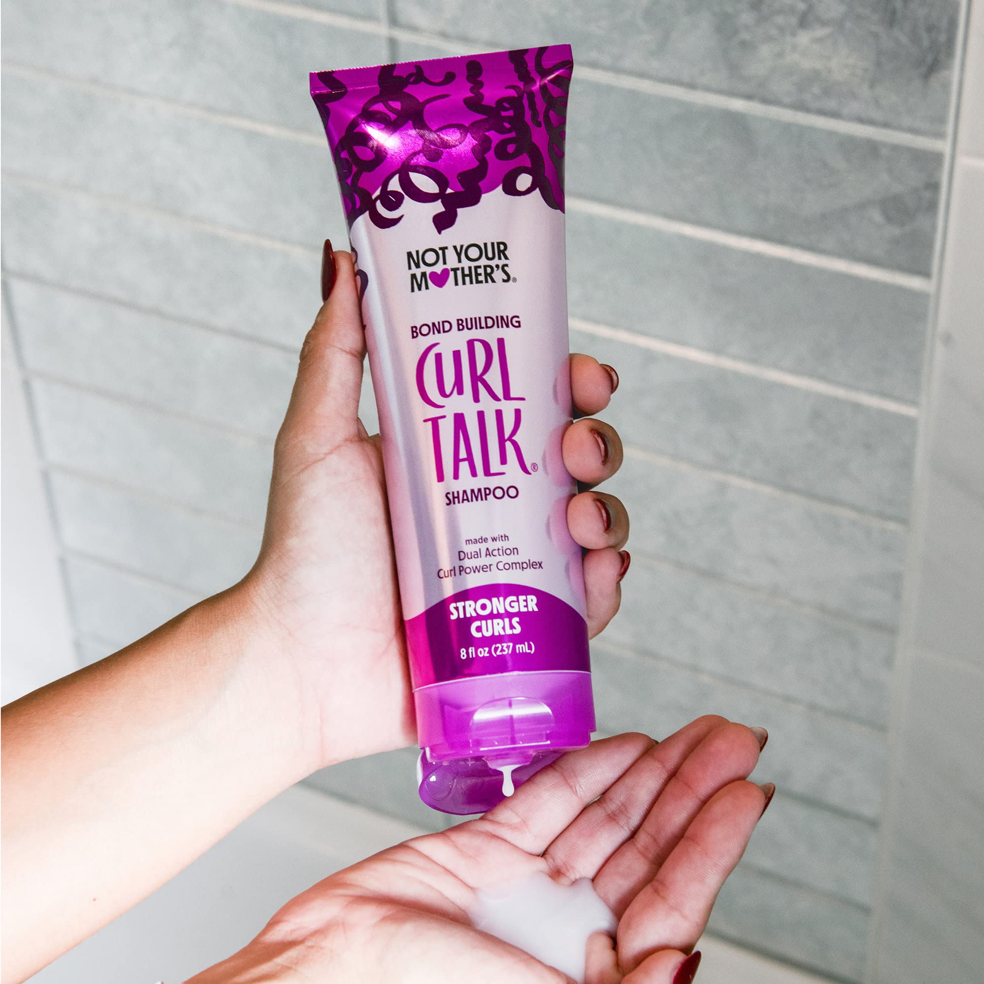Not Your Mother's Curl Talk sin-silicona frasco: fórmula suave para rizos definidos
