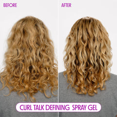 Not Your Mother's Curl Talk spray gel on damp hair defines curls