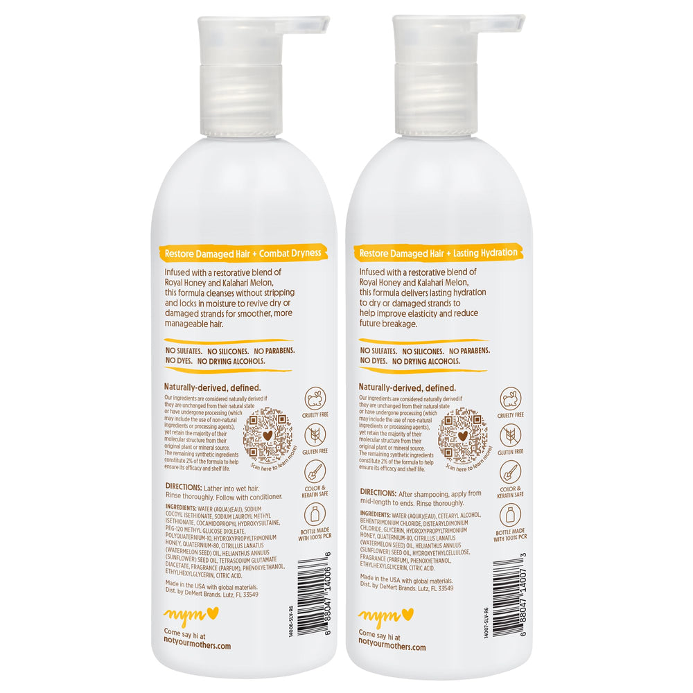 Conjunto de cuidado capilar para uso diario Not Your Mother's Naturals.
