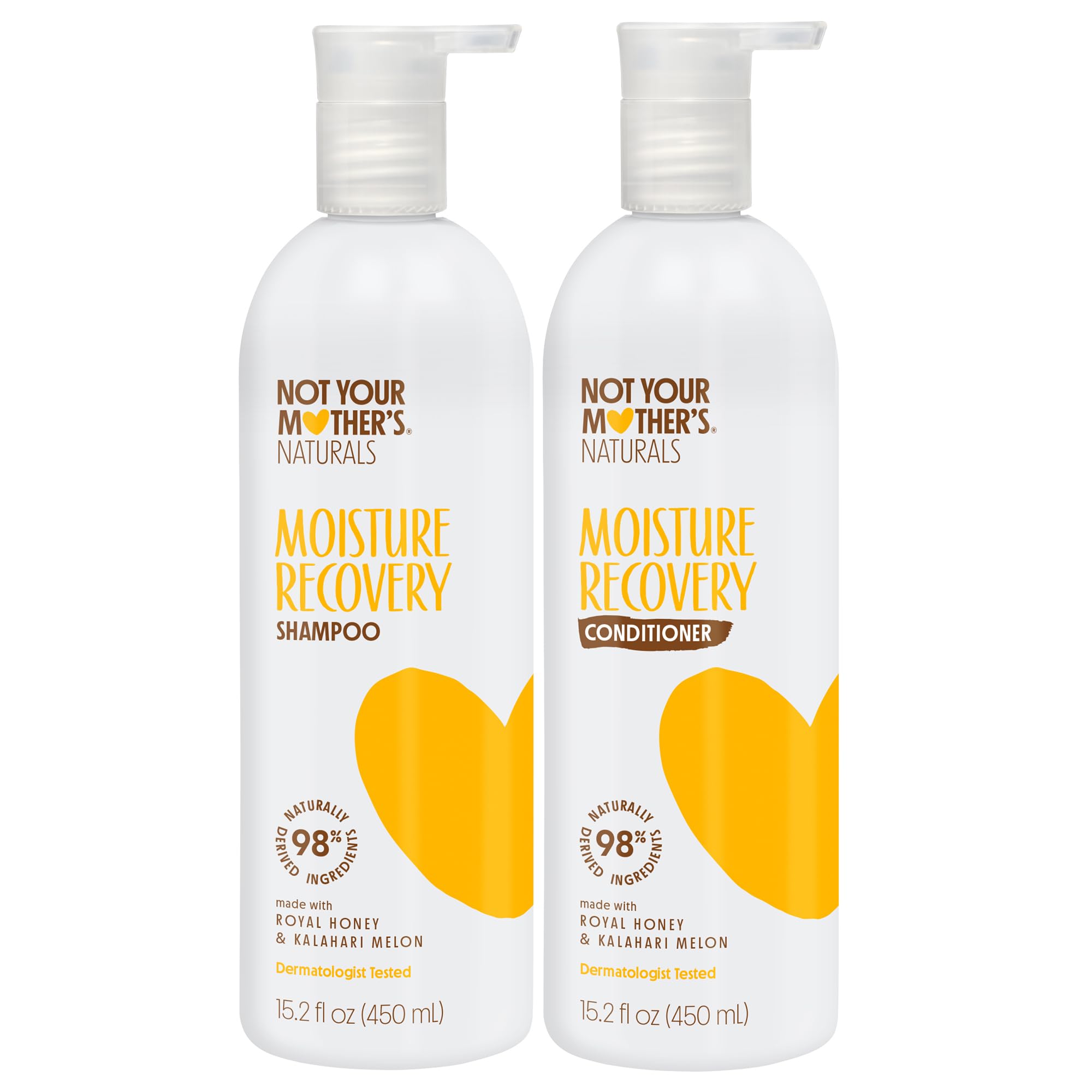 Champú Not Your Mother's Naturals Protect & Nourish en botella, limpieza suave para cabello dañado.