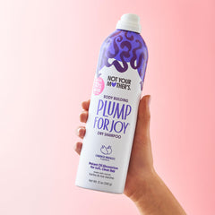 Not Your Mother's Plump for Joy dry shampoo ingredients feature natural barley and rice starch.