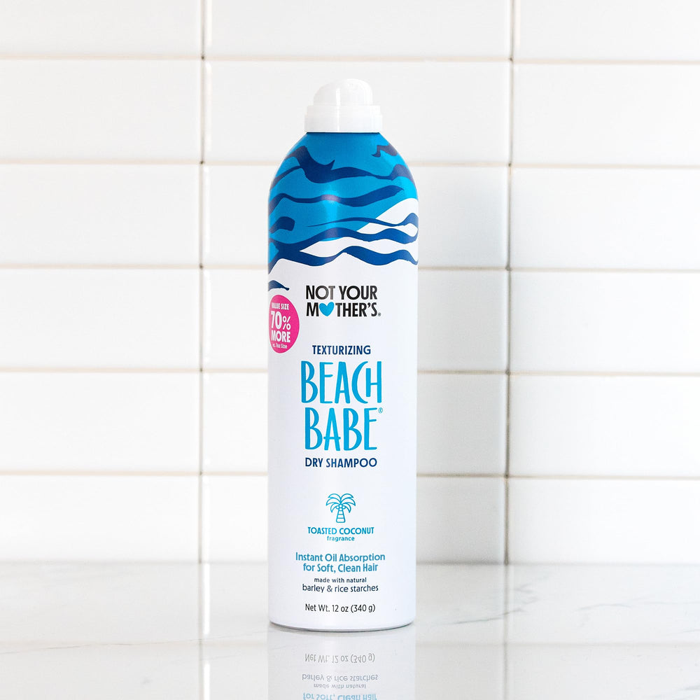 Not Your Mother's Toasted Coconut Fragrance bottle adds a fresh, beachy aroma.