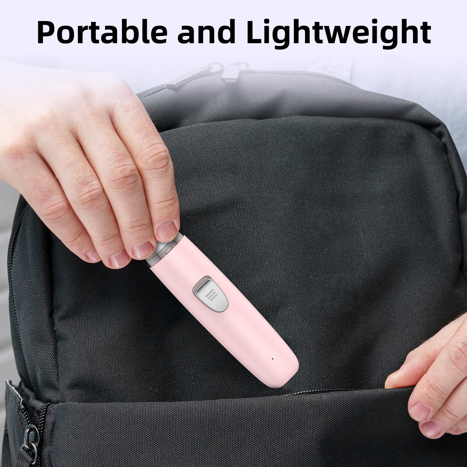 Notato nose trimmer portable pen-shaped design fits in a bag