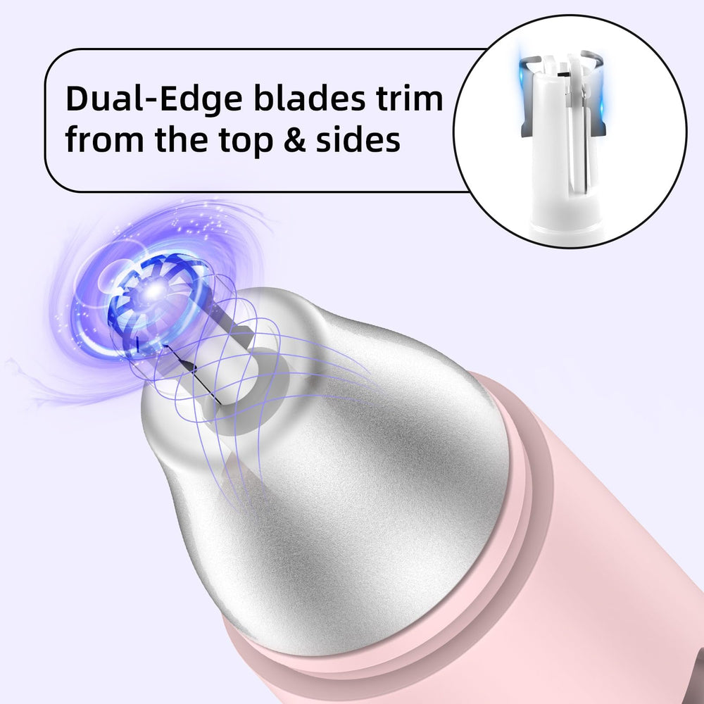 Notato nose trimmer stainless steel edge blade for efficient cutting