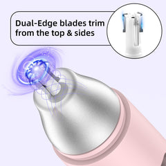 Notato nose trimmer stainless steel edge blade for efficient cutting
