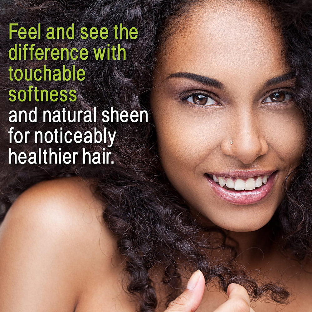 Nothing But Clarifying Shampoo, cabello recién lavado con brillo sutil
