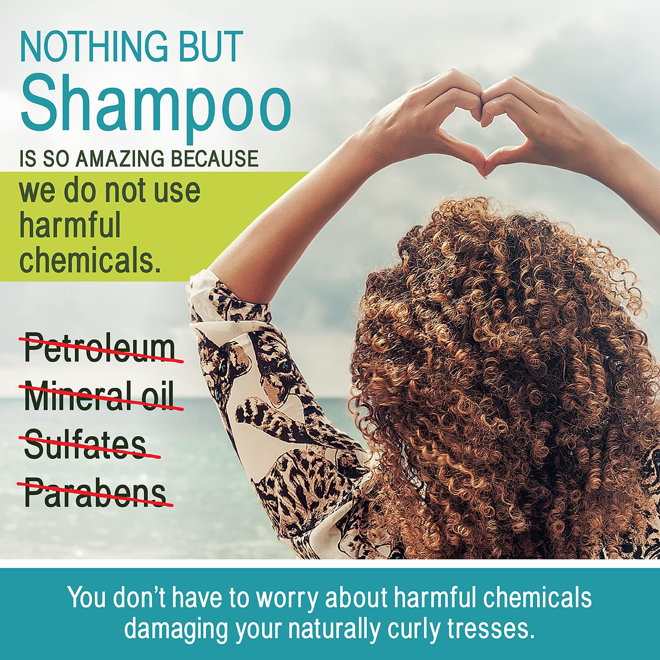 Nothing But Clarifying Shampoo, espuma cremosa para limpieza profunda
