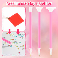 Notoke rhinestone storage tray keeps pieces organized during nail art sessions.