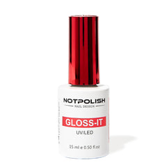 Notpolish Gloss-It brillo espejo en uñas, acabado suave y sin residuo