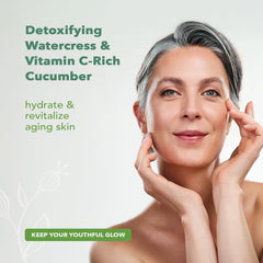 Nourish Organic masaje facial de limpieza de mañana y noche