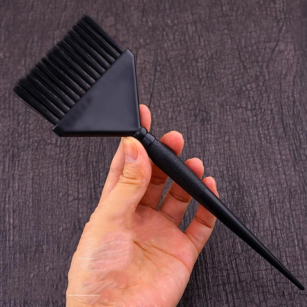 NOUSV 18Pcs Dual-shape brush helps even application on different hair textures