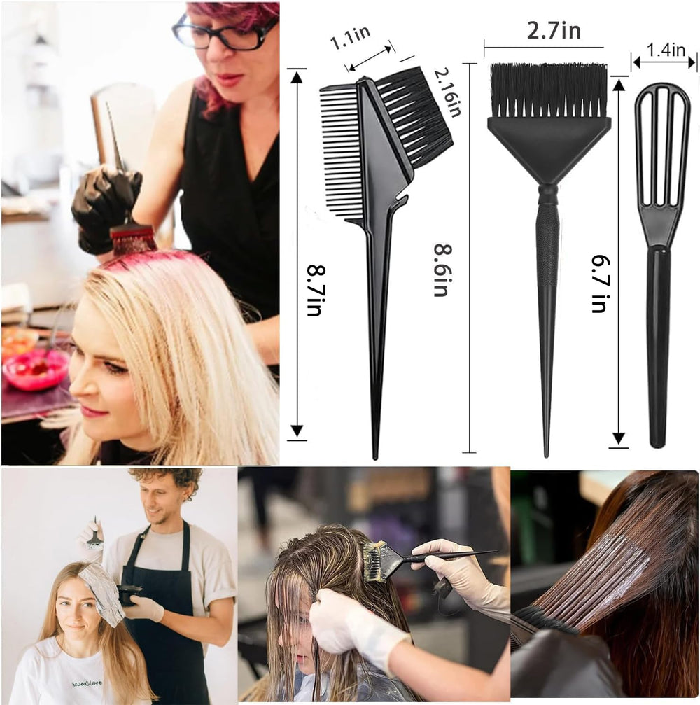NOUSV hair dye comb guides precise color placement and sectioning
