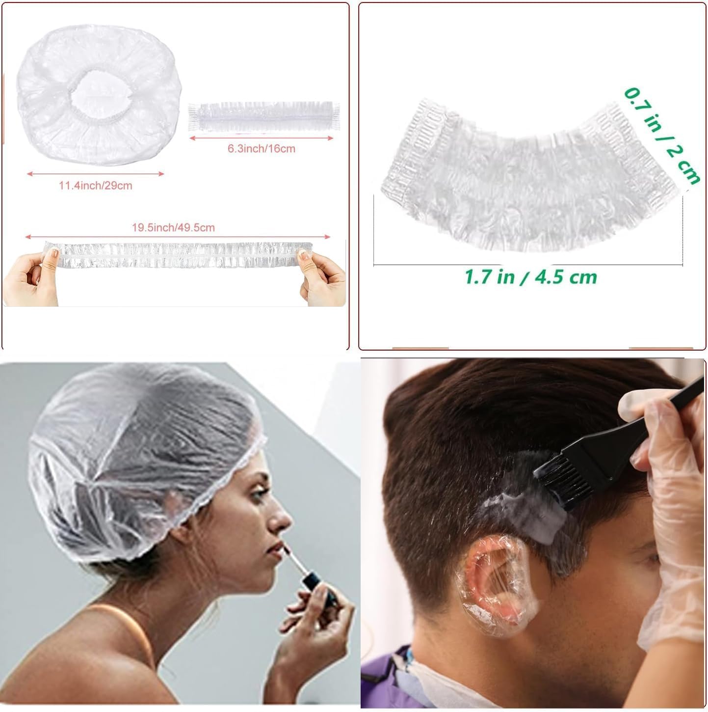NOUSV earmuffs protect ears during processing for comfortable color sessions