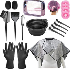 NOUSV hair dye kit bowl for precise, mess-free color application at home.