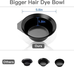 NOUSV large dye brushes provide broad color coverage