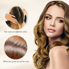 Nova Hair Dye Shampoo 3-in-1 formula bottle demonstrates color, cleanse, and condition.