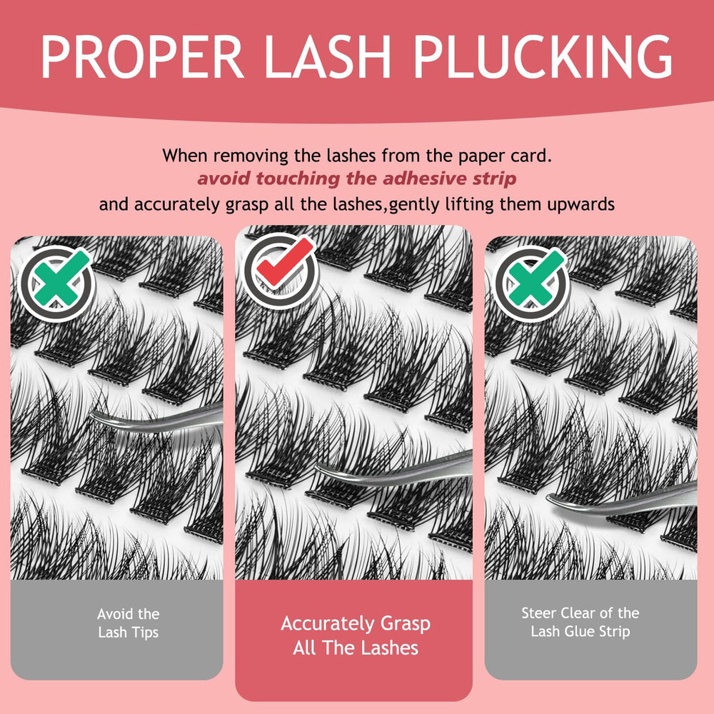 NovaBeryl reusable lash clusters save time and money.