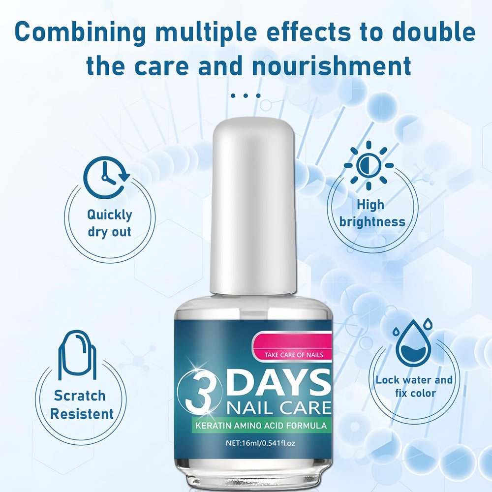 NovaCharm quick dry application demonstrates fast-drying formula without UV lamp.