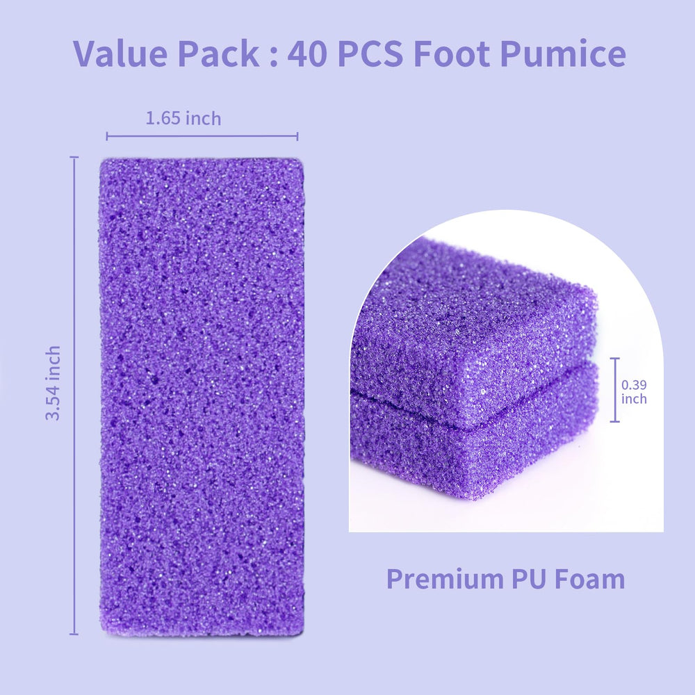 NOVAL foot scrubber value pack for versatile foot care