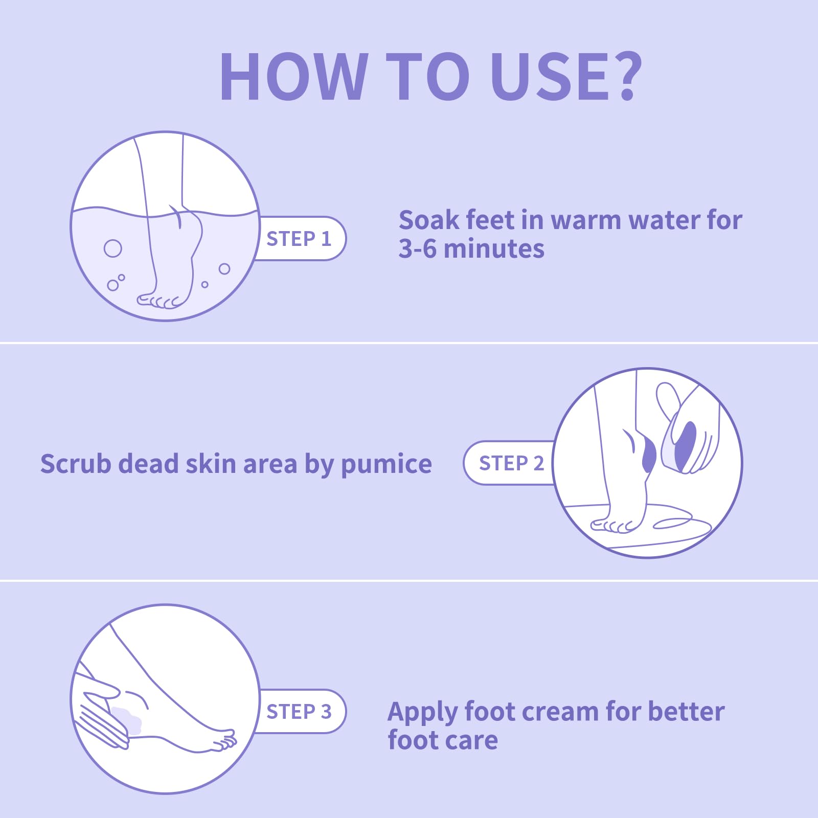 NOVAL home pedicure stone delivers spa-like foot care
