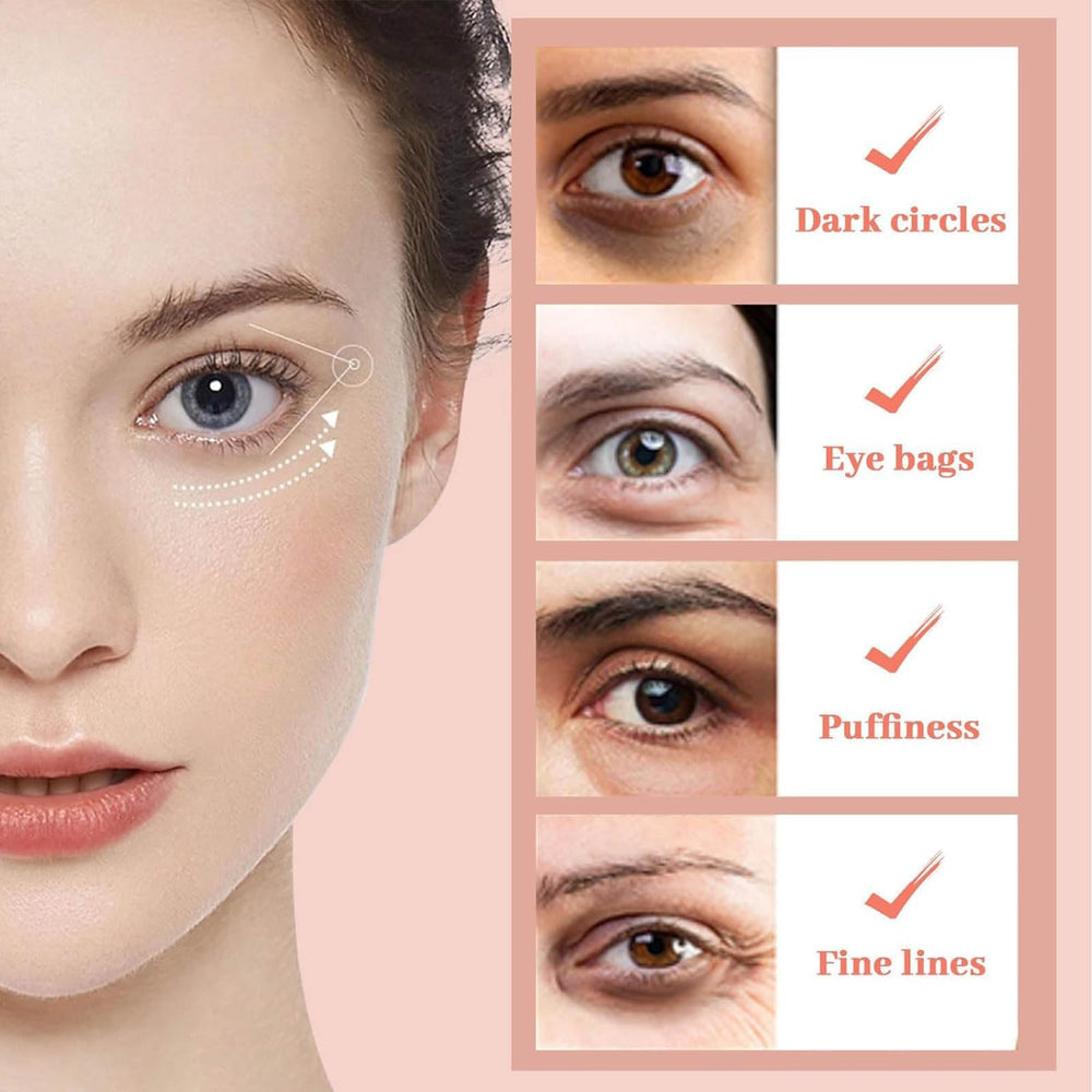 NOVALIFT Kunnozz serum-infused patches showing active ingredients for hydrating under-eye skin.