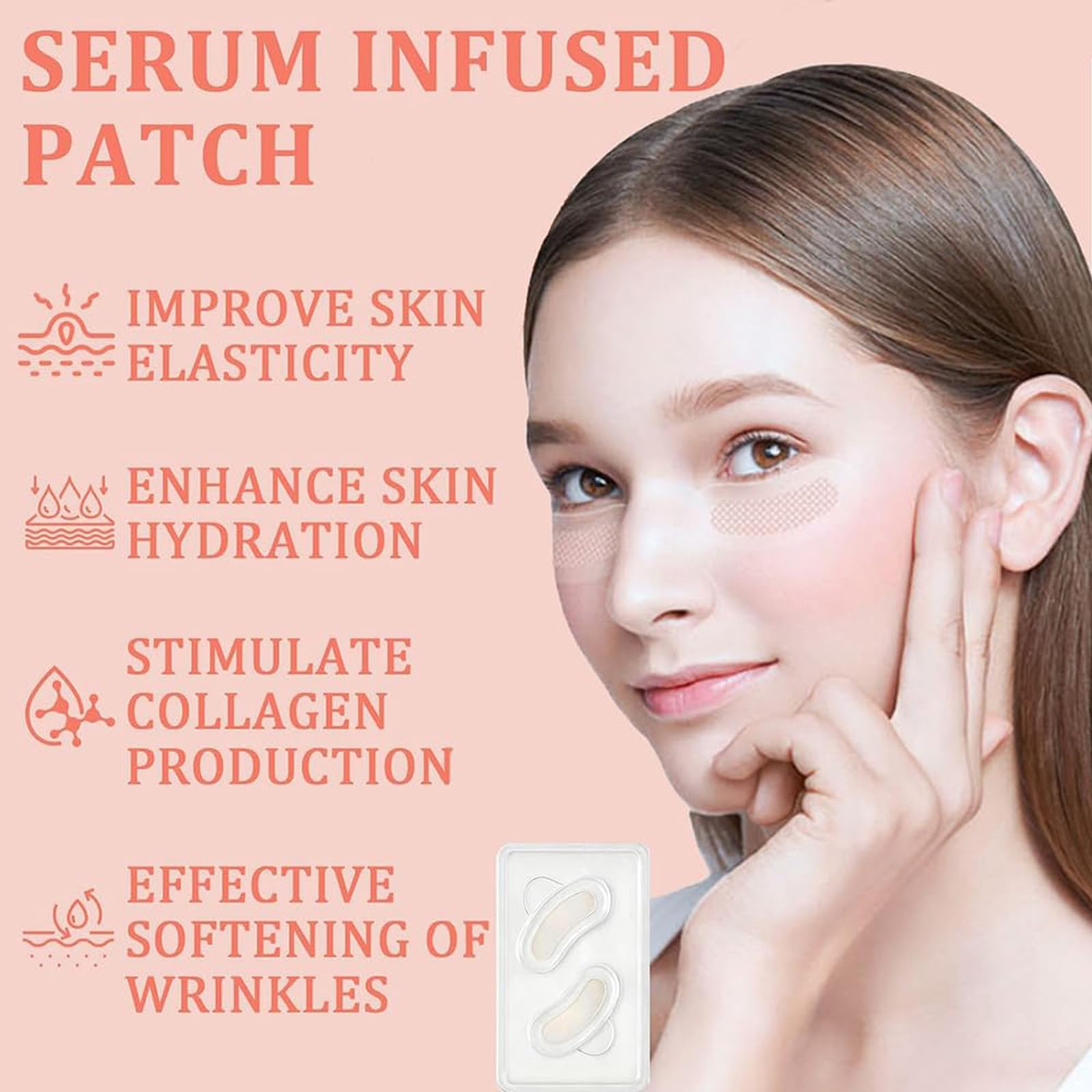Portable blister pack from NOVALIFT Micro Eye Patches for travel skincare.