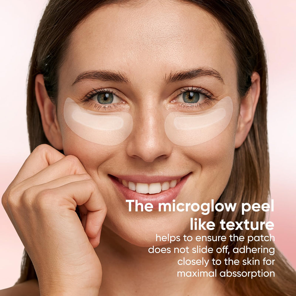 NOVALIFT MicroGlow Eye Patches with soft material for comfortable wear.