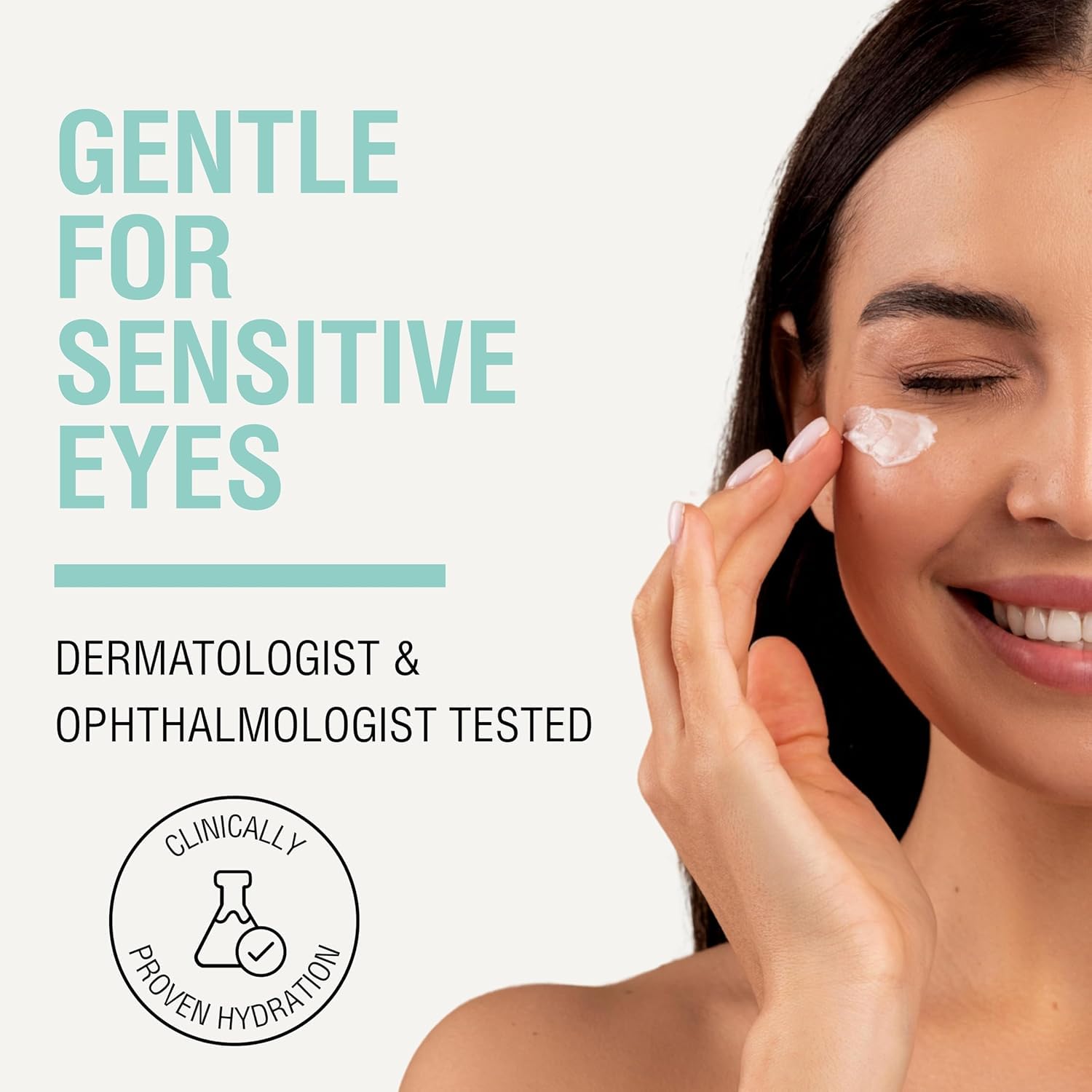 NOVEHA Daily Sensitive Eye Cream textura ligera y no grasa para parpados