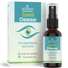 NOVEHA limpiador de parpados en spray para limpieza rápida de ojos