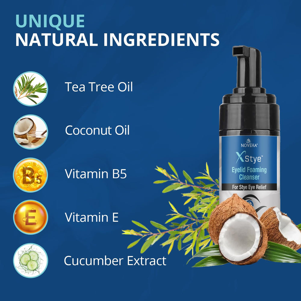NOVEHA XStye: aceite de árbol de té para una limpieza profunda.