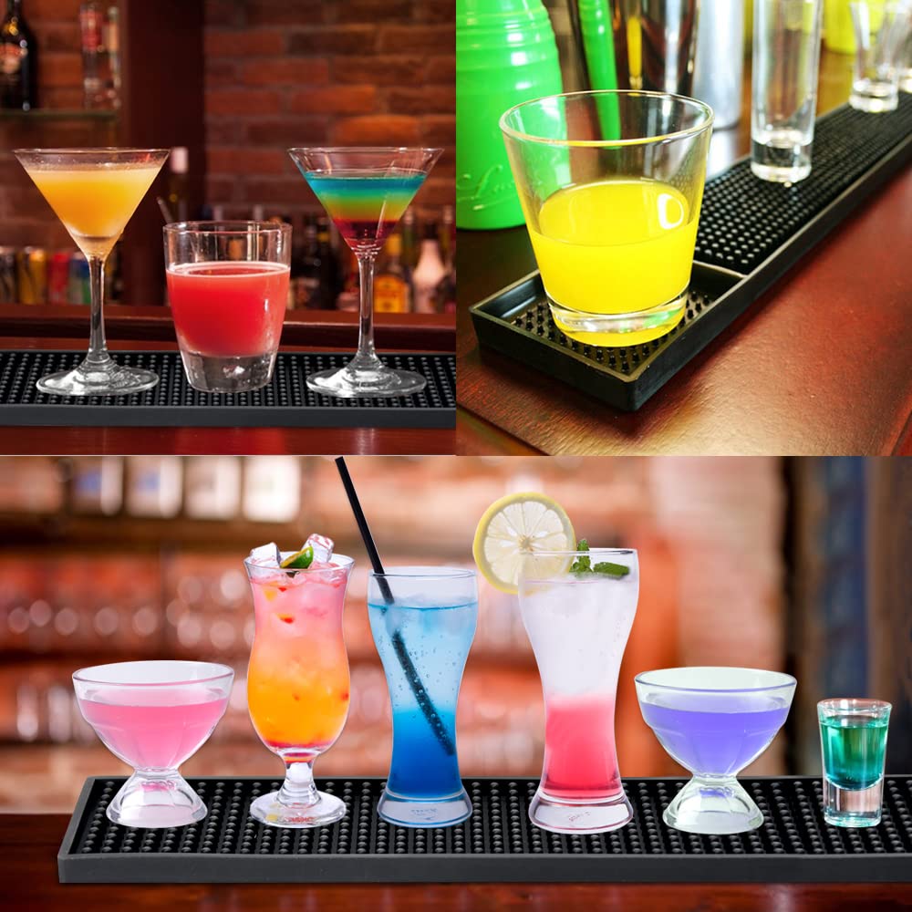 Noverlife bar mats heat-resistant material protecting countertops during service