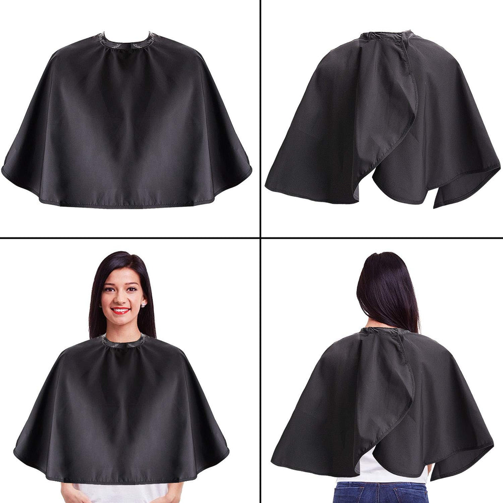 Noverlife cape supports hair styling and comb-outs with minimal interference
