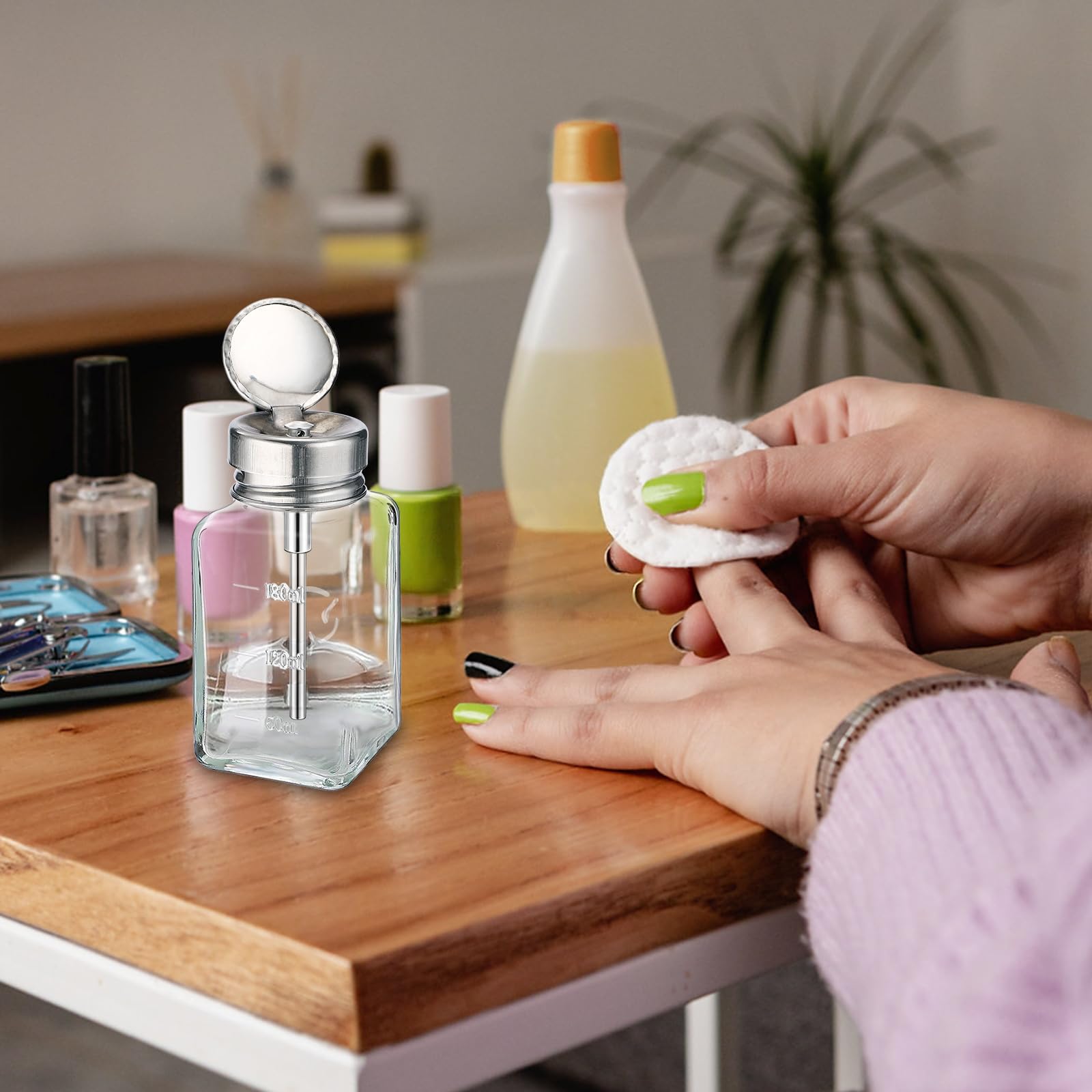 Noverlife uso múltiple para removedor de esmalte o maquillaje.