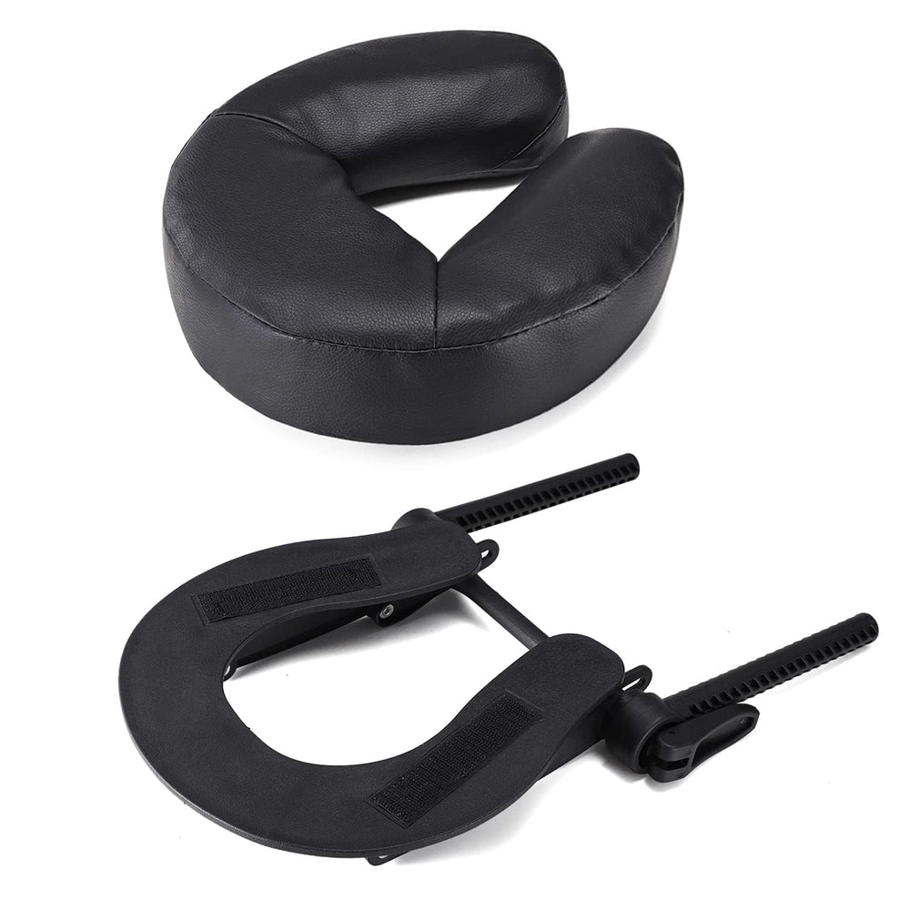 Noverlife head-rest kit for massage tables adds client comfort