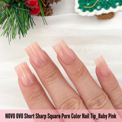 NOVO OVO 15-size nail tips fit a wide range of nail beds