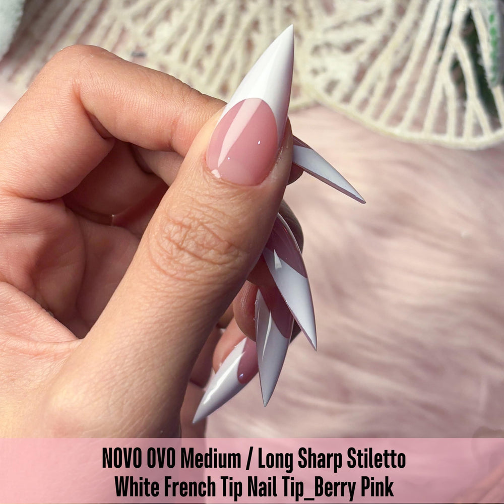 NOVO OVO 16 sizes nail tip set fits wide-to-narrow nail beds for accurate fit.