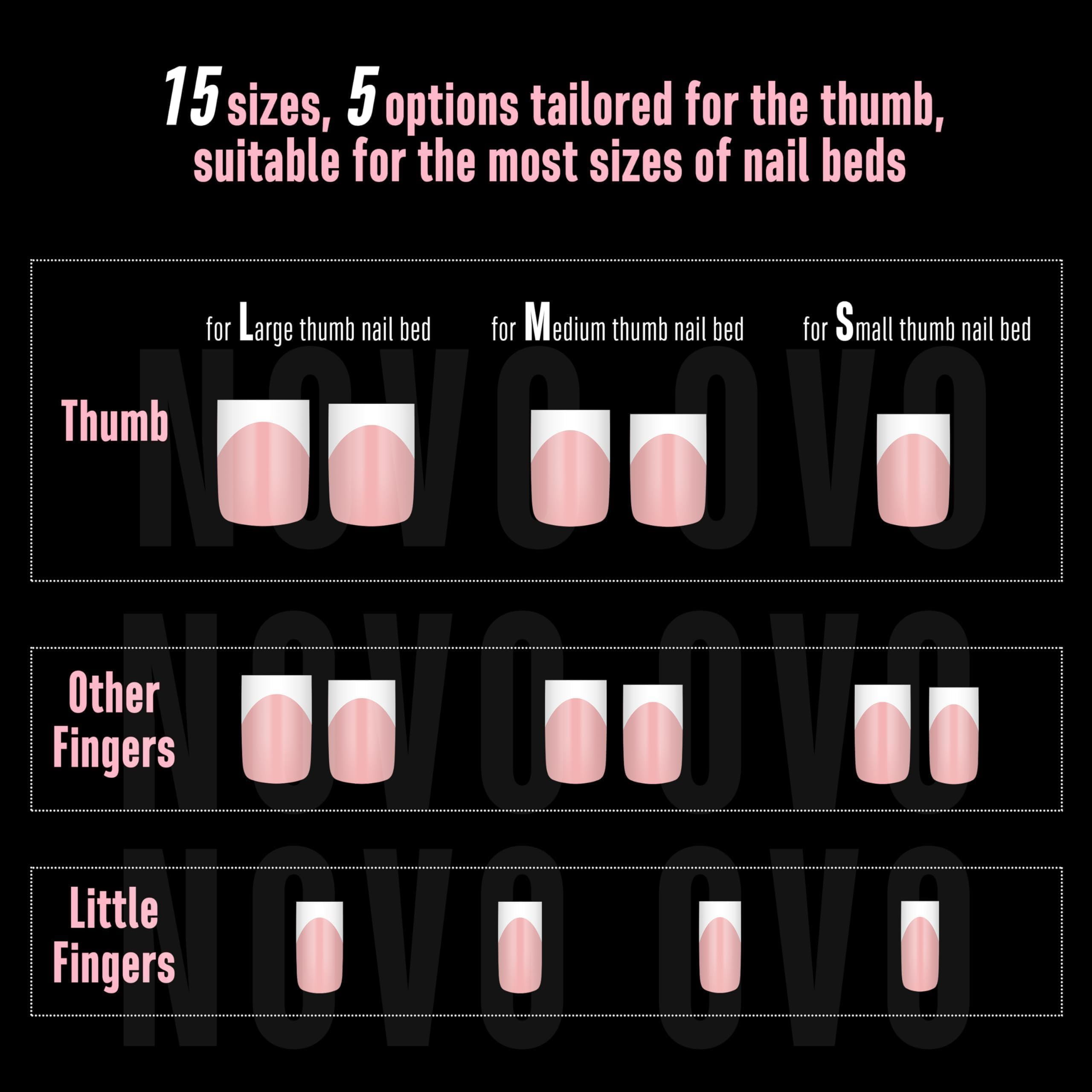 NOVO OVO easy application set supports quick stylish nails with minimal prep
